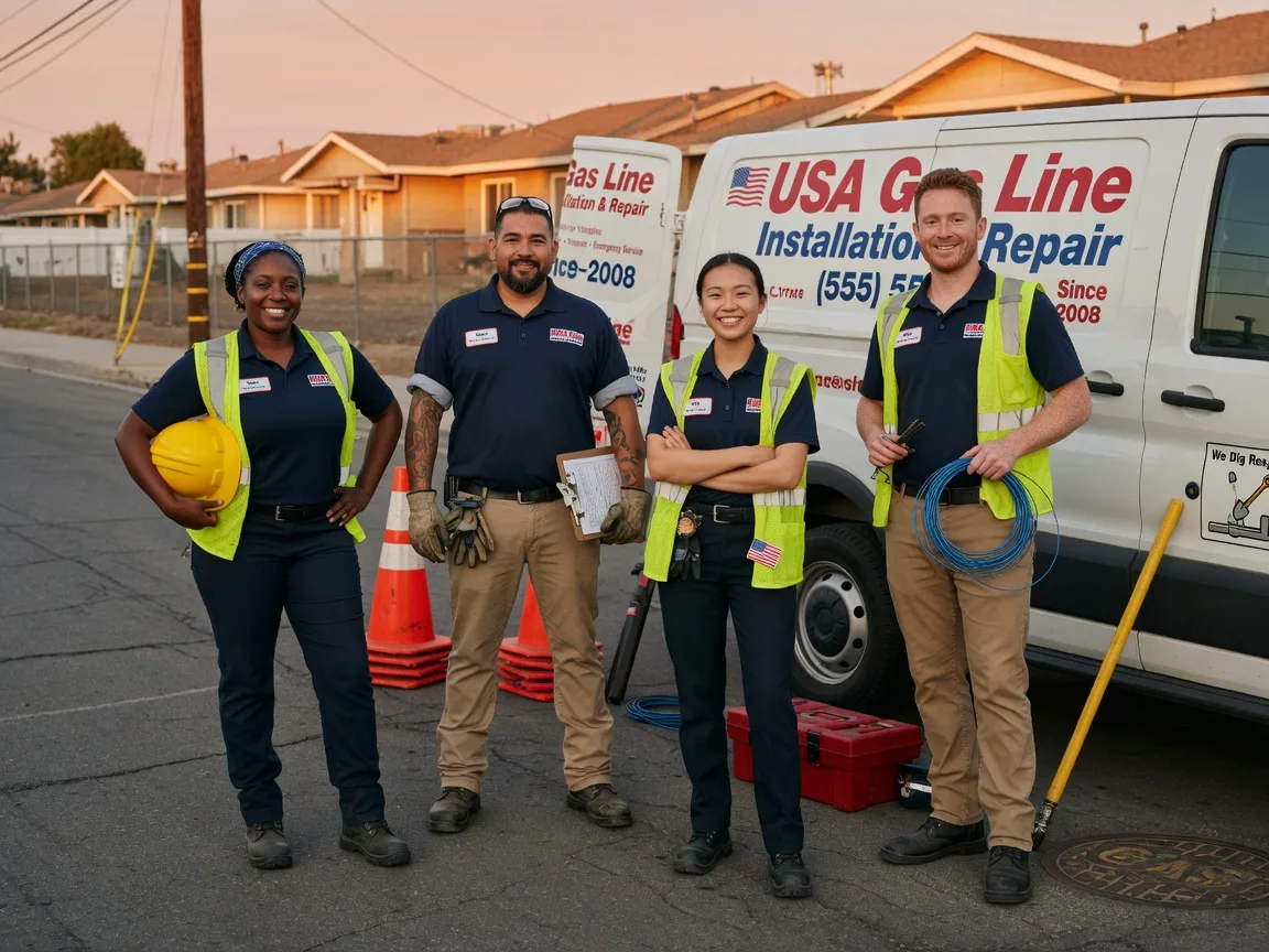 Gas Line Installation company in Granville, IL